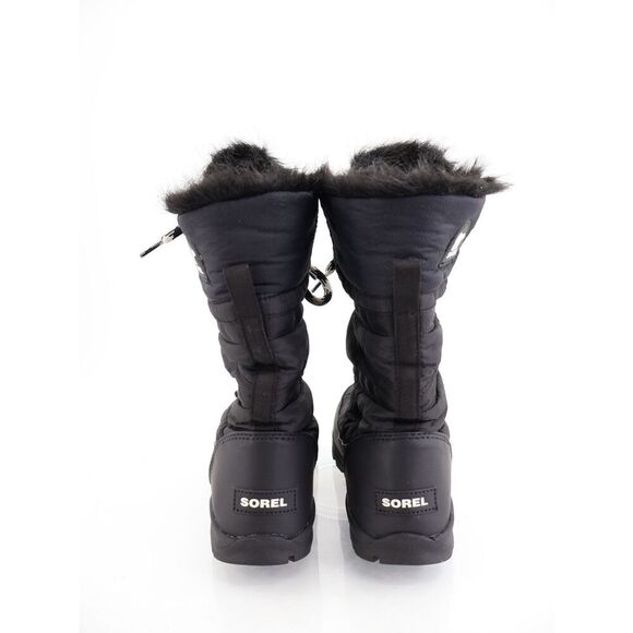 Sorel Whitney Tall Lace Women's Size 9 Black Waterproof Boots Winter Comfy - Picture 5 of 11